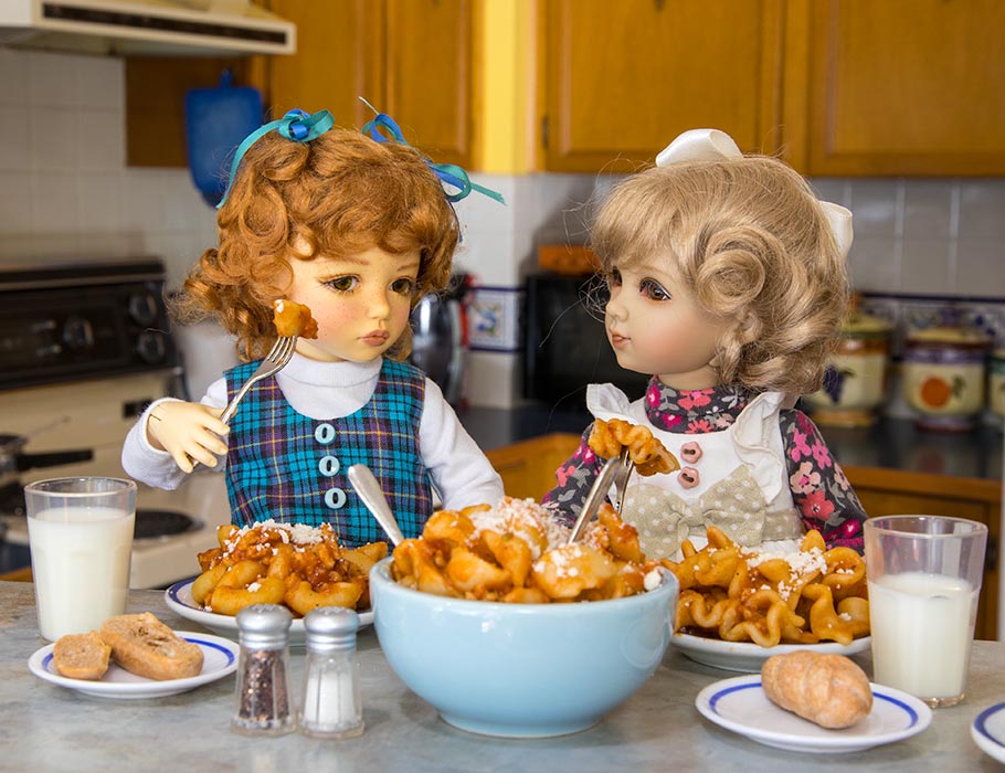 Enjoying Delicious Pasta on Pasta Day