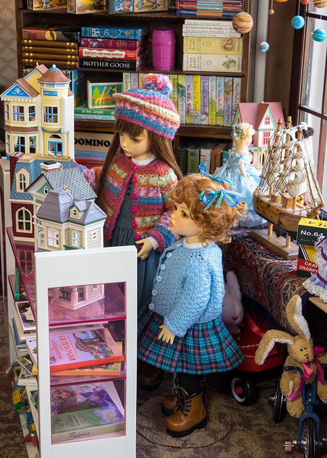 Checking Out the Doll Houses
