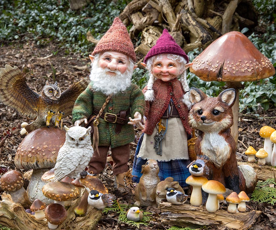 Larry, Lily, and Friends