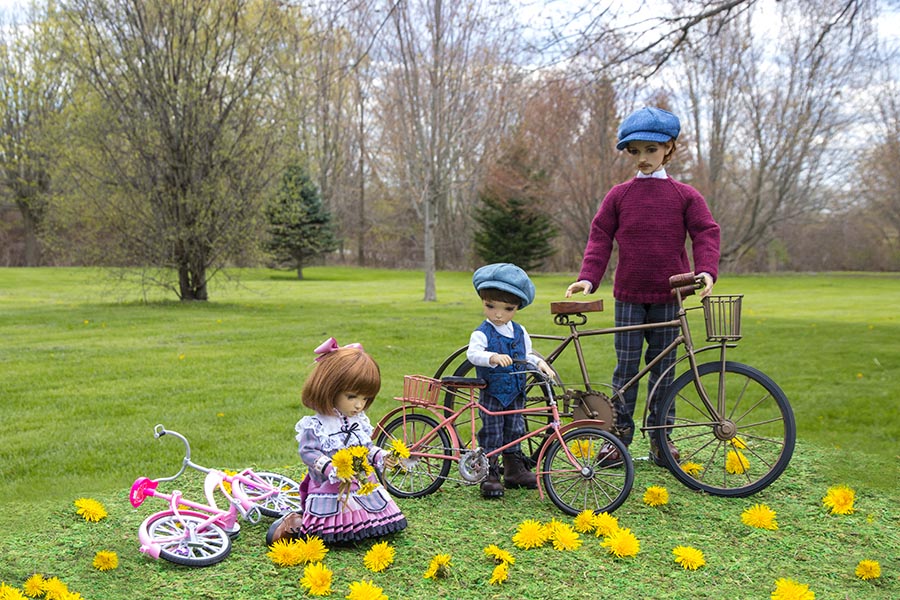 Picking Dandelions