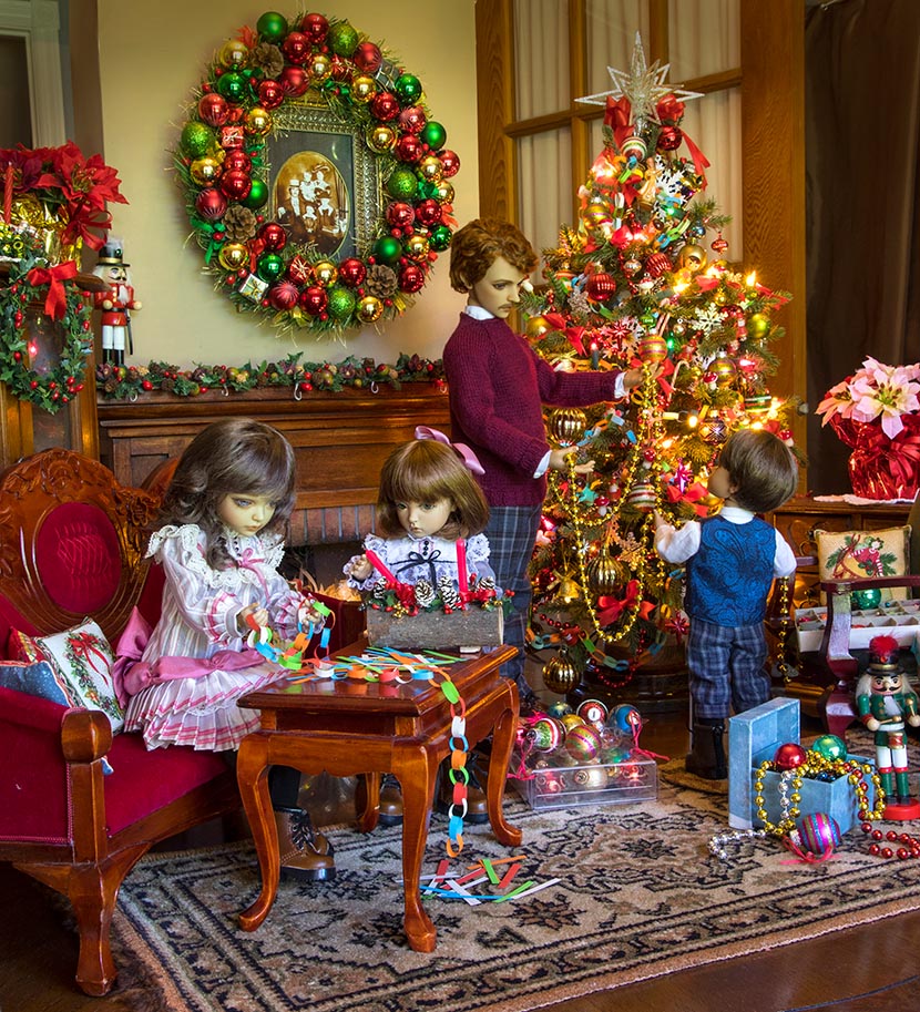 Decorating for Christmas