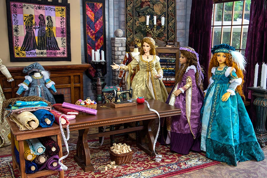 "This is my sewing room."