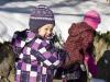 Teagan & Rachel Shoveling