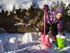 Making 'Snow-Cakes'