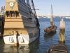 Mayflower II and Longboat