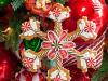 Candy Cane Gingerbread Snowflake