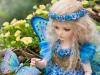 Blue Fairy with Butterflies