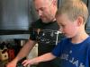 Boiling the Bagels with a little help from Dad
