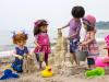 Sandcastles at the Beach