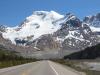 Approaching the Icefields Centre